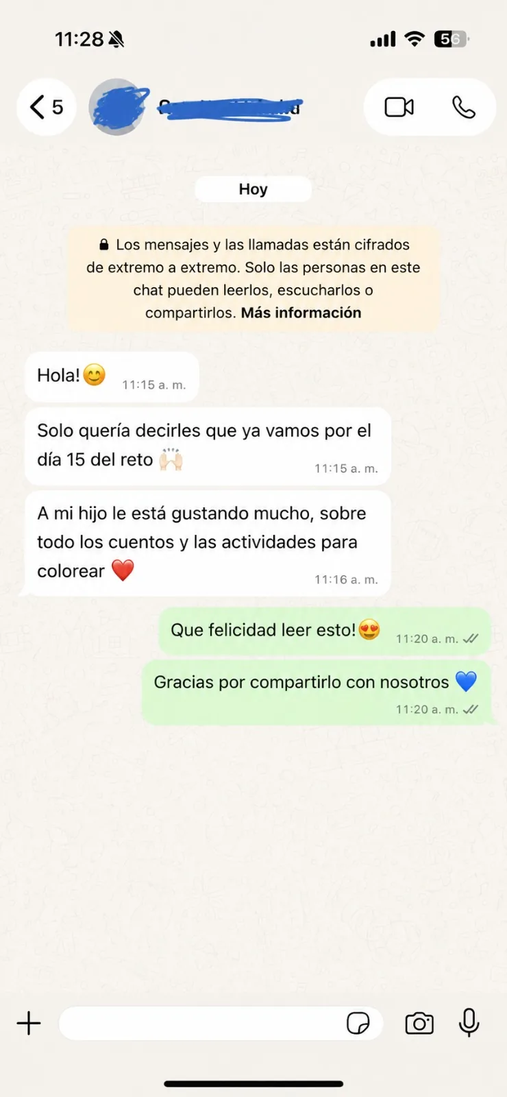 Testimonio de una familia que vivió la experiencia