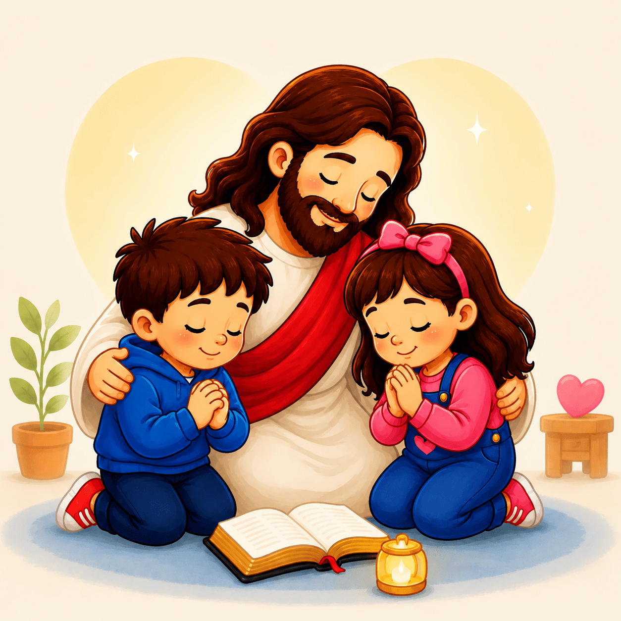 Ilustración: perdonar, agradecer y orar